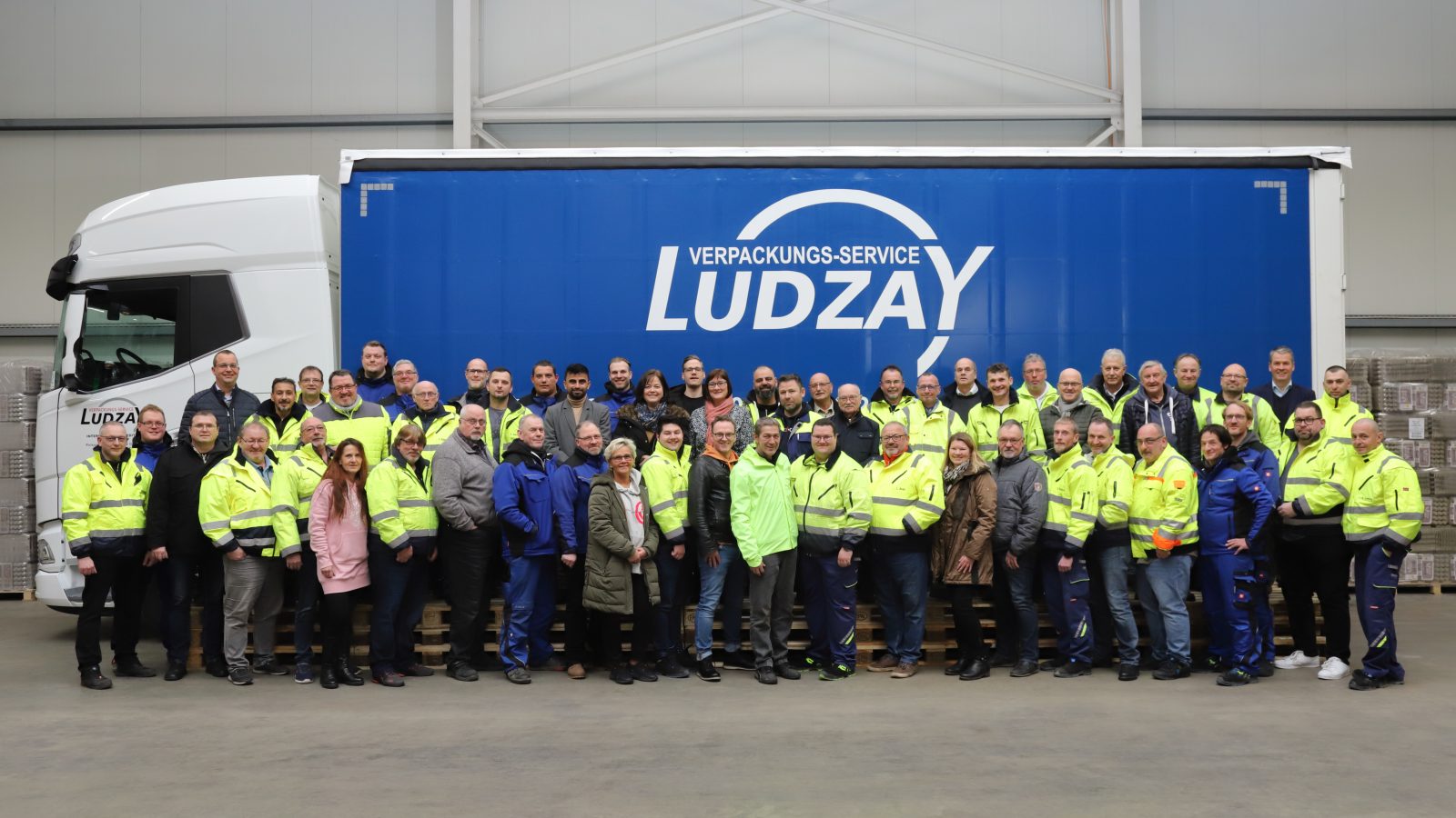 Alle Mitarbeiter des Ludzay-Teams